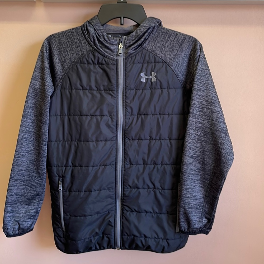 Under Armour Youth ColdGear Light Puffer Jacket with Hood